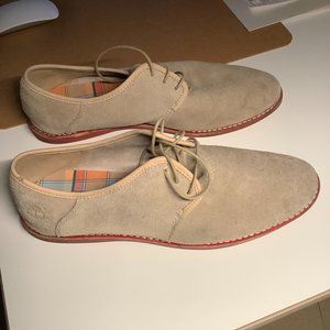 Timberland Low Cut Suede Shoes, 10.5, Cream Color